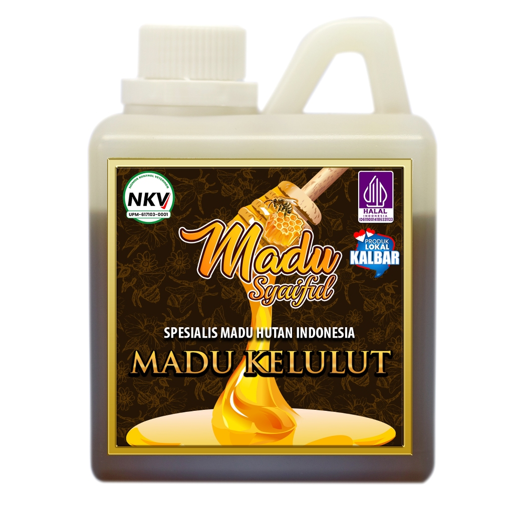 

MADU SYAIFUL | MADU TRIGONA | KELULUT / KELANCENG | 1/2 KG | 100% ASLI/MURNI/ALAMI DAN BERKUALITAS