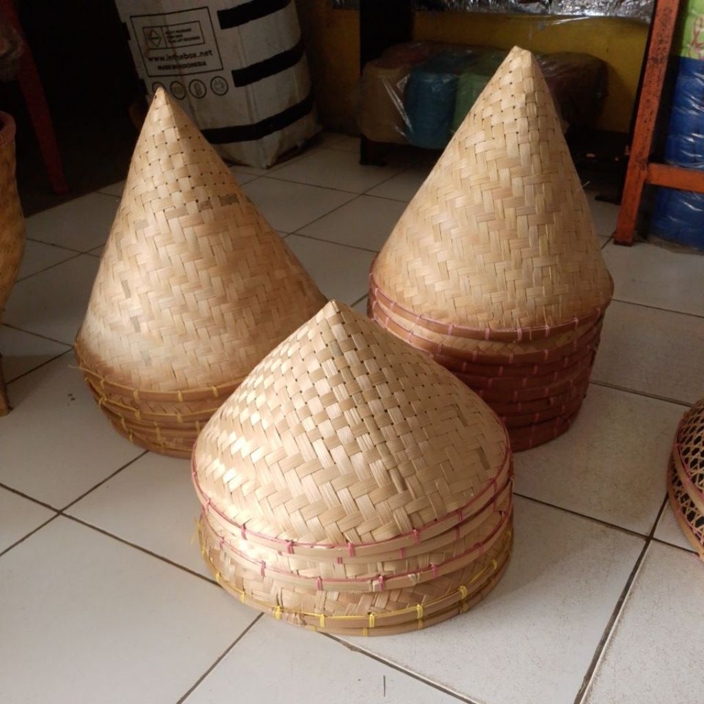 Aseupan, kerucut bambu, kukusan awug, kukusan nasi, kukusan tradisional