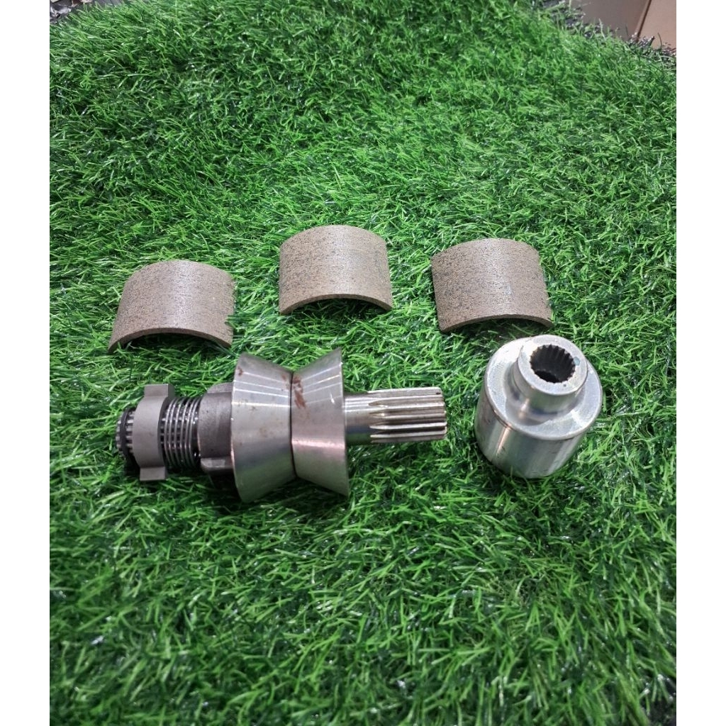 Transmission Shaft & Brake Assembly As Brake Black Horse Winch 20.000 lbs