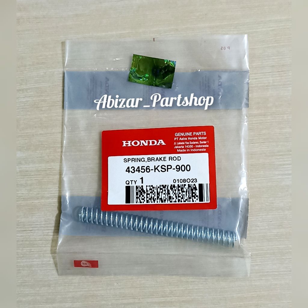43456KSP900 Spring Brake Rod / per tuas rem belakang / per rem belakang verza cbverza megapro new KY