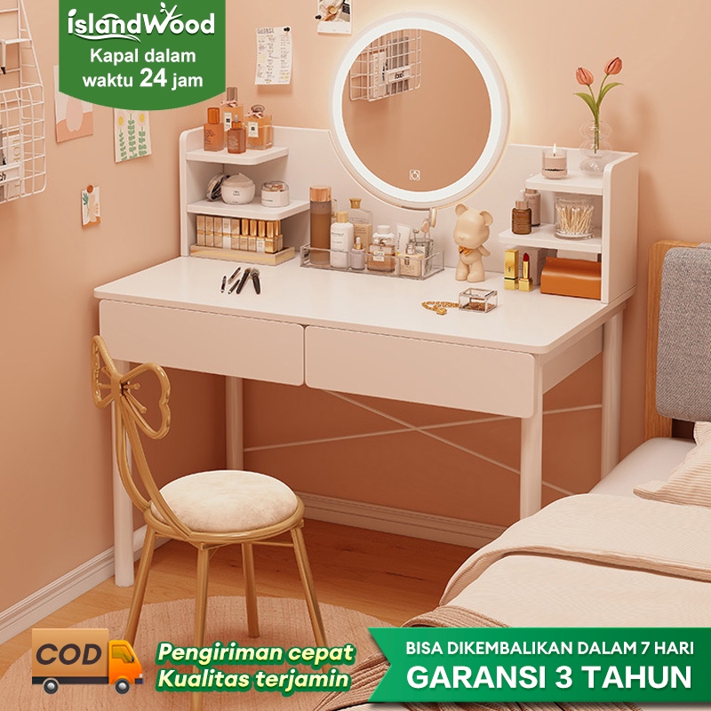 Meja Rias Led Meja Rias Modern Meja Rias Aesthetic  Meja Rias Ergonomic Meja Rias Kaca Bundar