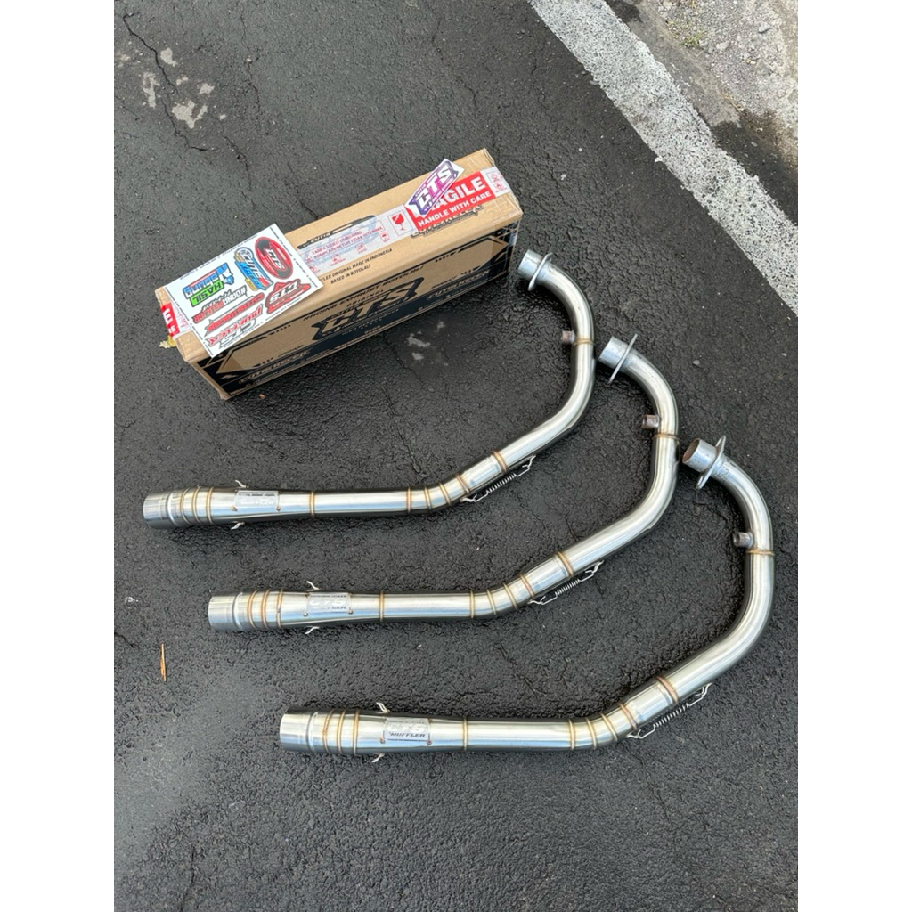 PIPA LEHER SONIC 150 SUPRA GTR ROADRACE LOGO ORIGINAL CTS MUFFLER