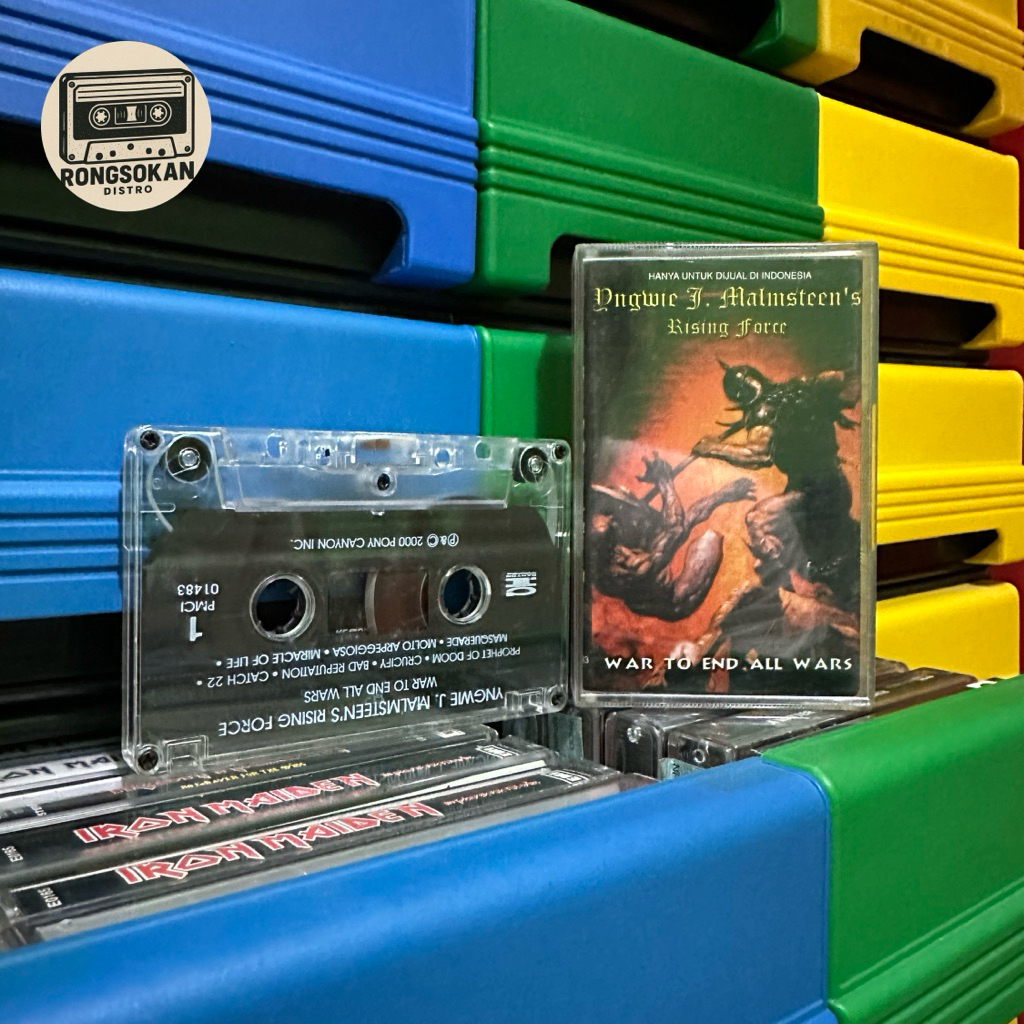 Kaset Pita YNGWIE J. MALMSTEEN'S RISING FORCE WAR TO END ALL WARS (AQUARIUS)