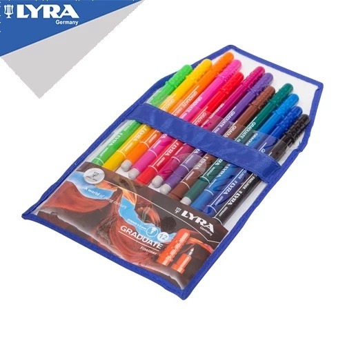 

LYRA GRADUATE FINELINER 12 / 24 WARNA ( Wallet case )