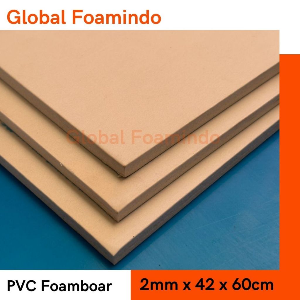 

PVC Foamboard 2mm x 42 x 60cm