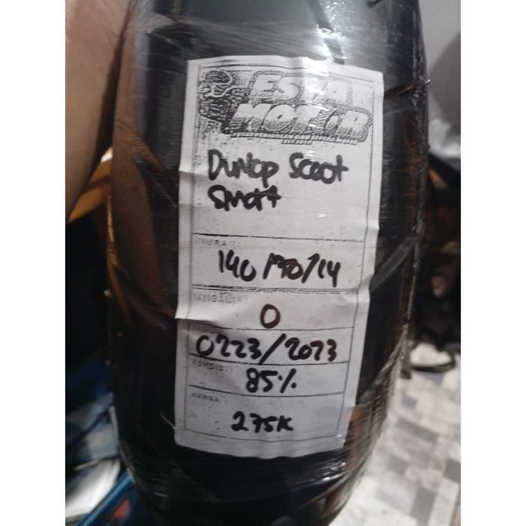 BAN COPOTAN DUNLOP SCOOTSMART RING 14 UKURAN 140 70 14 KODE0223