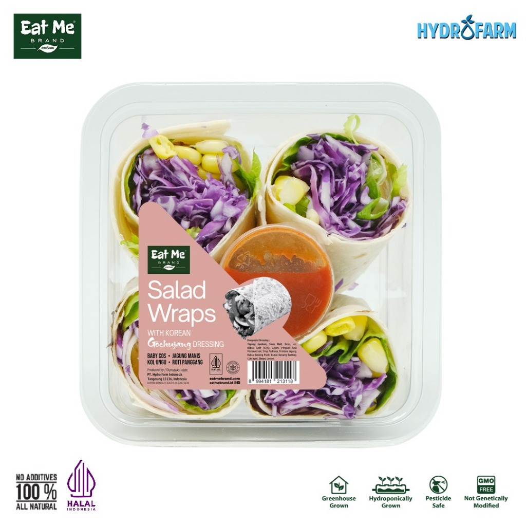 

Eat Me Brand - Salad Wraps Korean Gochujang