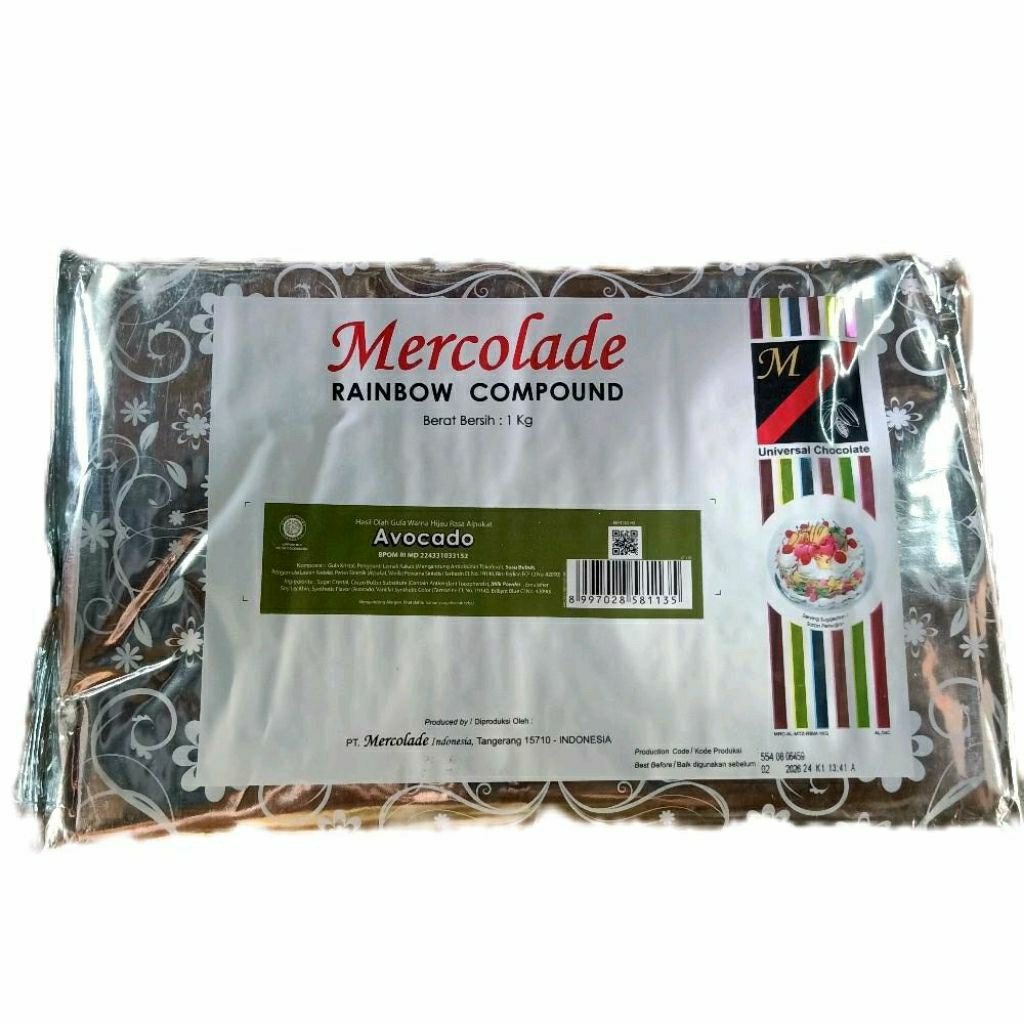 

Mercolade Rainbow compound rasa Avocado 1 kg