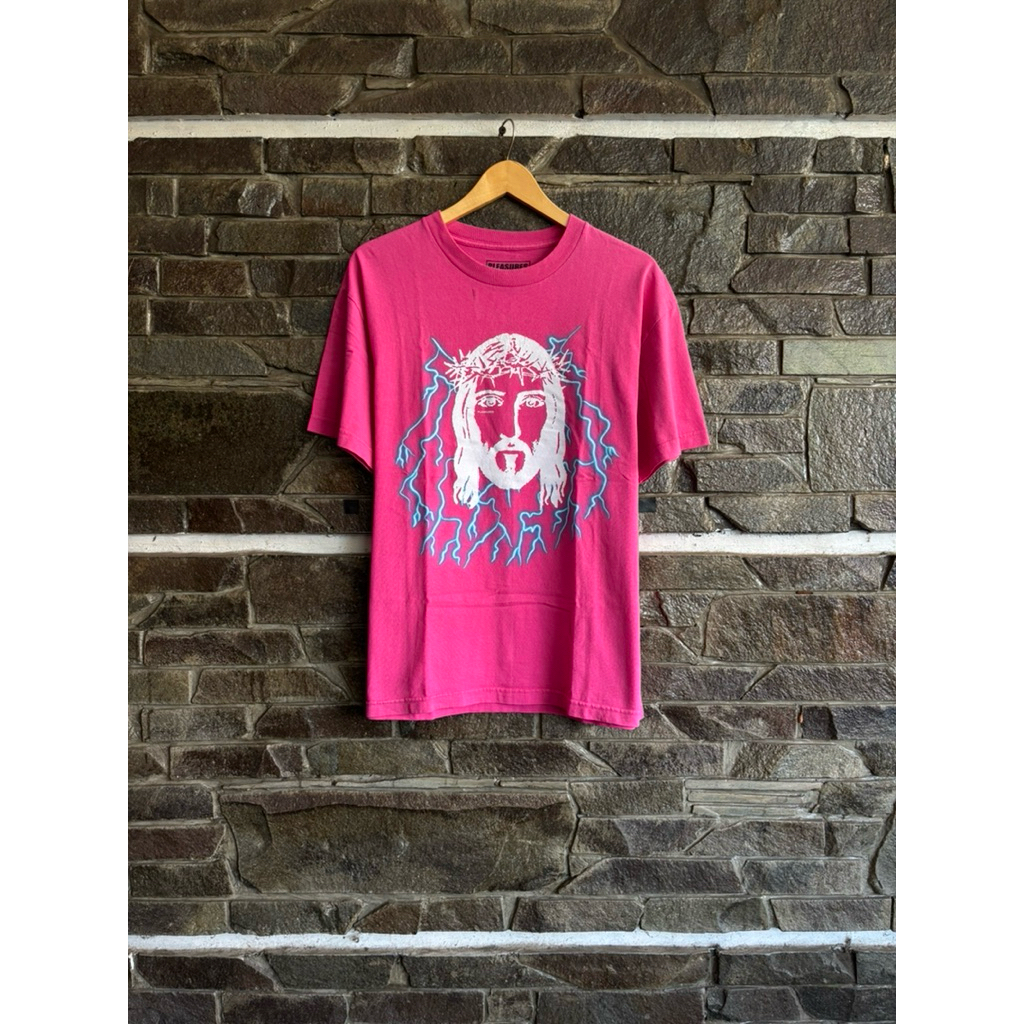 Pleasures Now • Lightning Jesus Tee / Kaos / Tshirt Size M Rare Archive Preloved Used Second