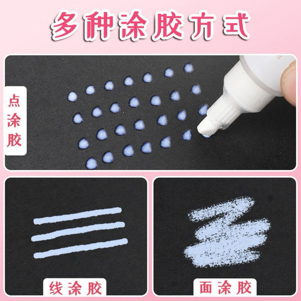 

Pulpen Lem Glue Pen Besar/lem kertas /PEN COLOUR LOQUID GLUE BESAR