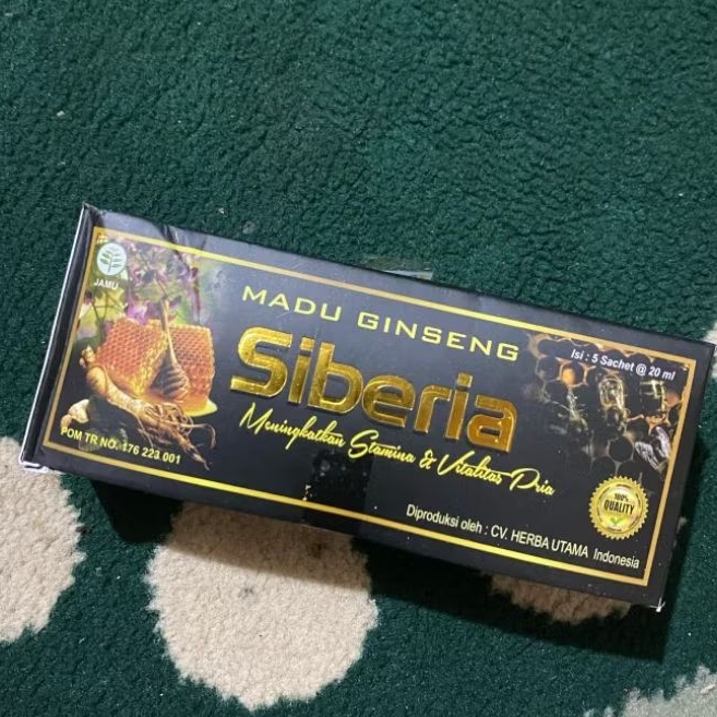 

HERBAL NEGARA SIBERIA ISI 5 SASET