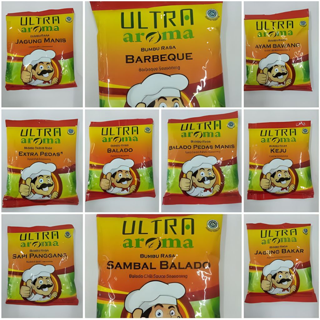 

[Tanpa Minimal Order] Bumbu Tabur Ultra Aroma 11 Varian Rasa 100g