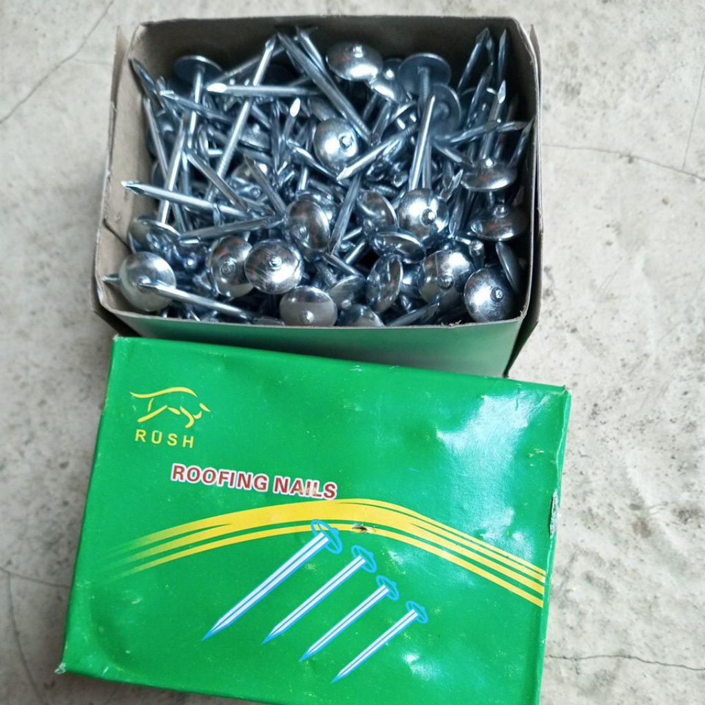 paku seng/paku atap/paku payung panjang 5 cm rush berat 600 gr