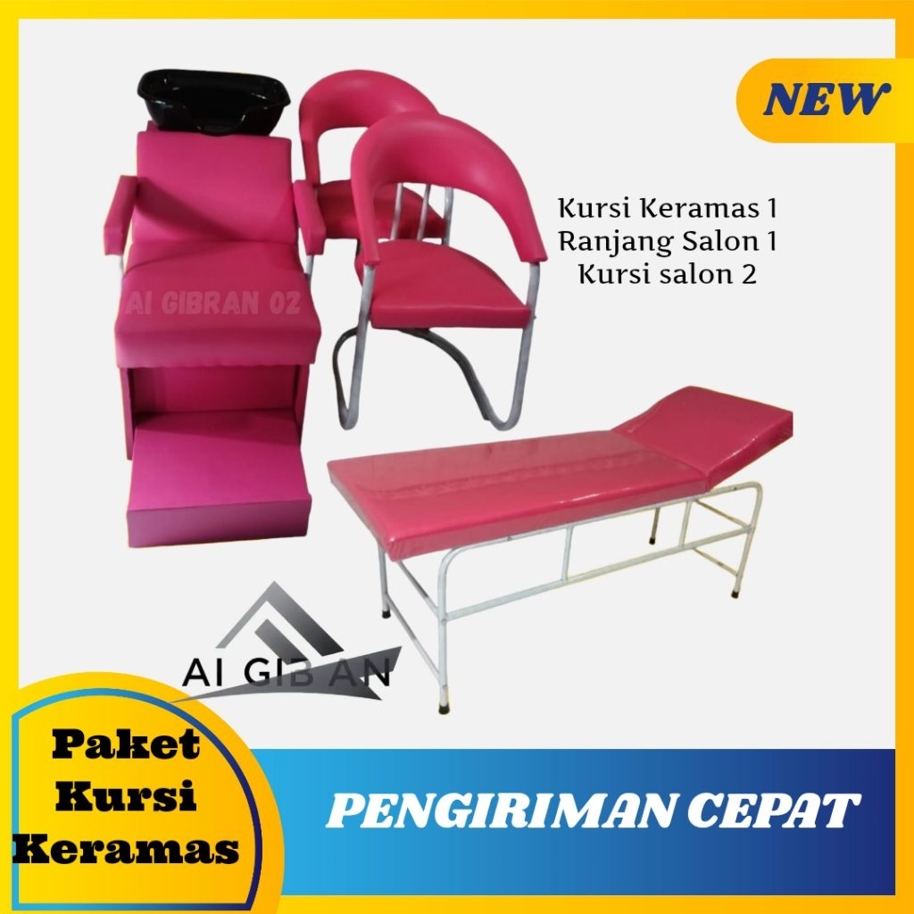 Kursi Keramas Kursi Salon Ranjang Facial Paket Kursi Salon
