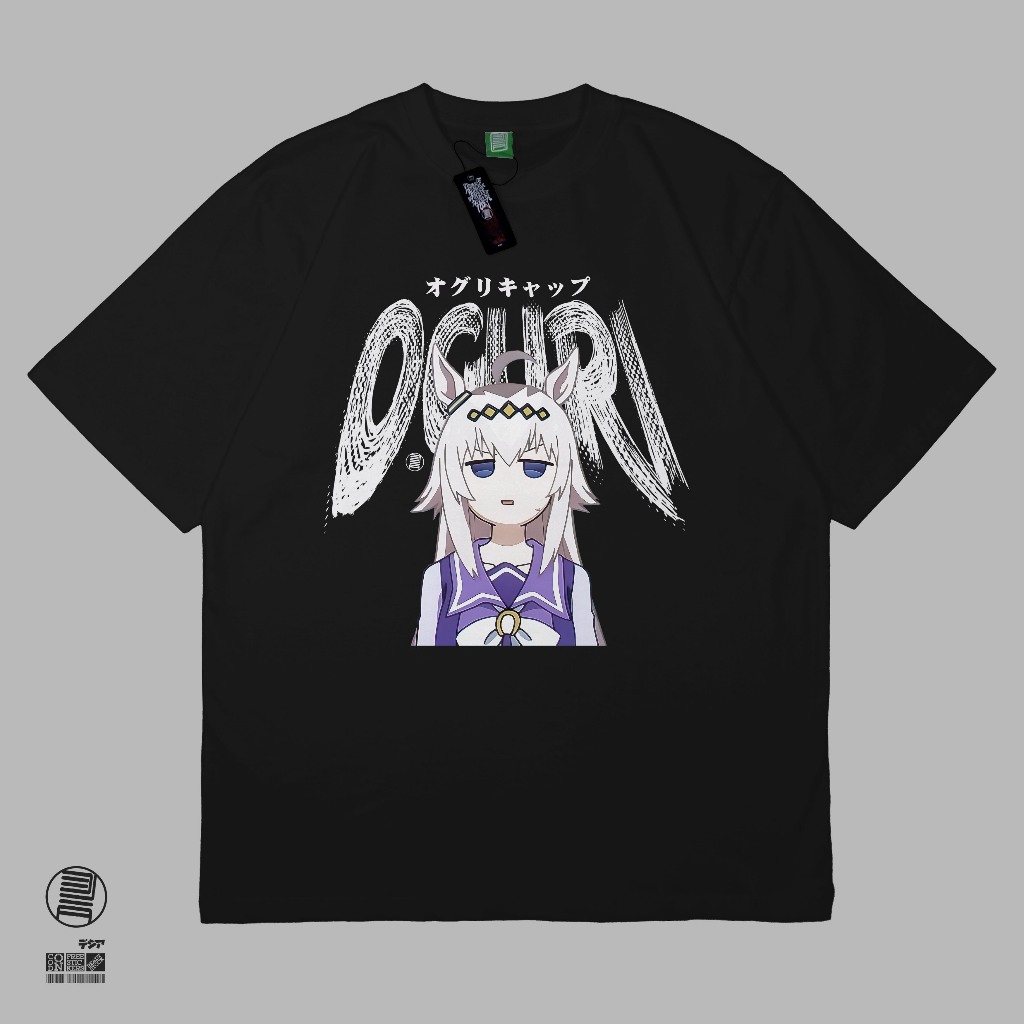 Kaos Oguri Cap Cinderella Gray Umamusume Uma Musume Pretty Derby Manga Anime T-Shirt DJA Cloth
