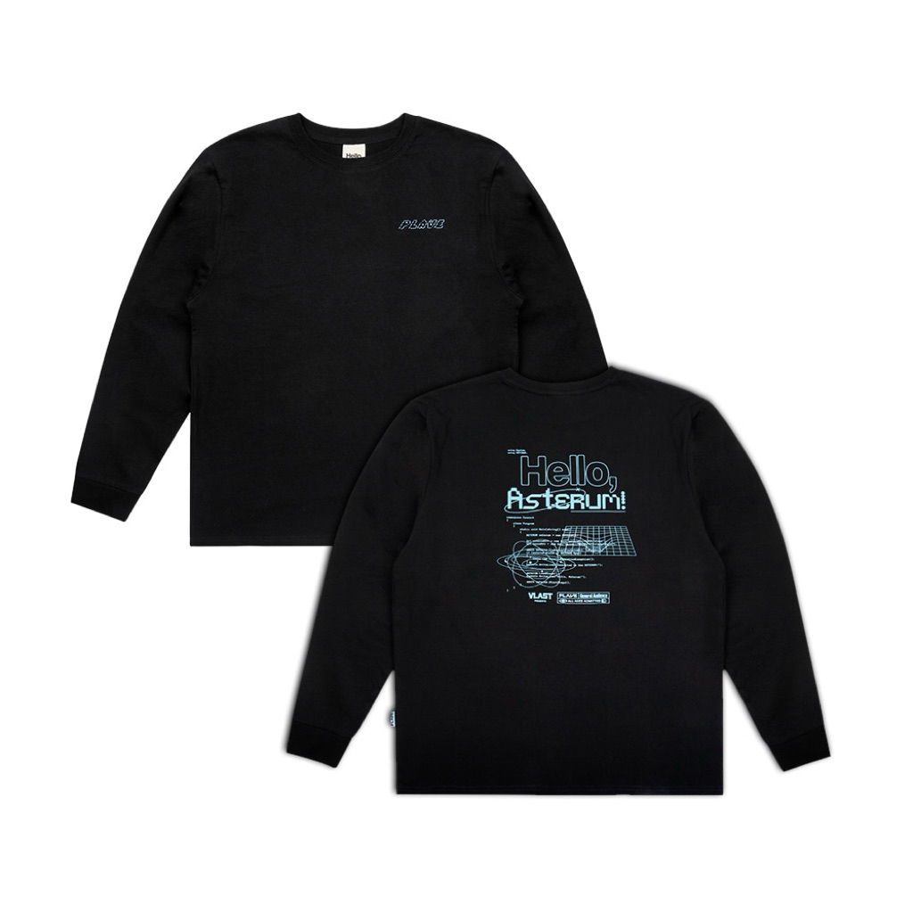 [PO] PLAVE 1ST FANCON T-SHIRT BLACK OUTFIT KAOS HITAM OFFICIAL YEJUN NOAH BAMBY EUNHO HAMIN WAY FOR 