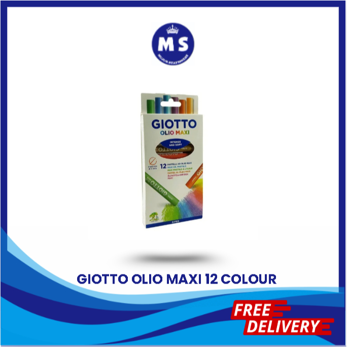 

Giotto Olio Maxi 12 COLOUR 293400