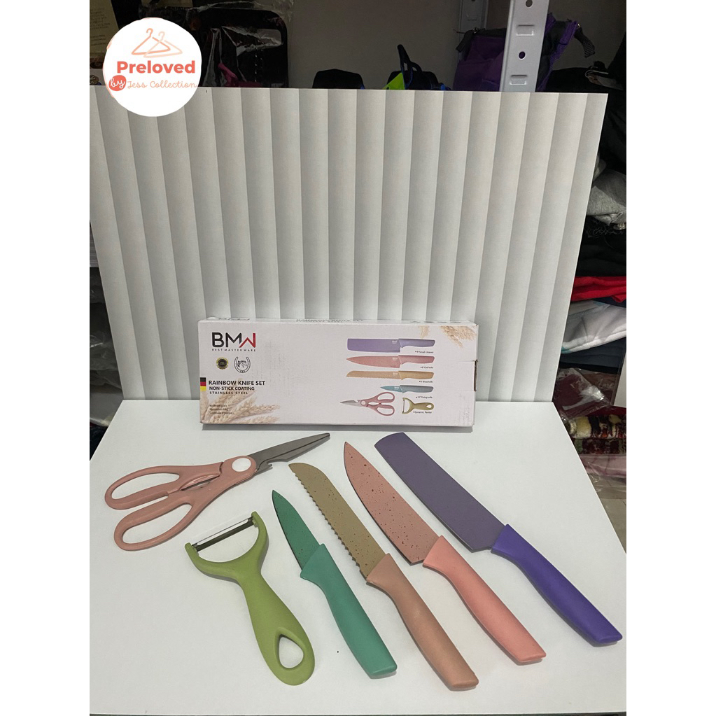 Pisau 1 Set - Alat Dapur - Pisau - Knife Set