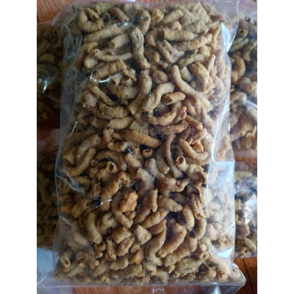 

usus ayam original daun jeruk, usus krispy usus renyah cikruh