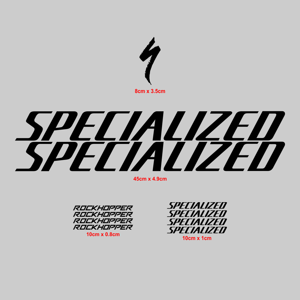 Stiker Pack Sepeda Specialized Rockhopper 2021 - Bicycle Decal Sticker