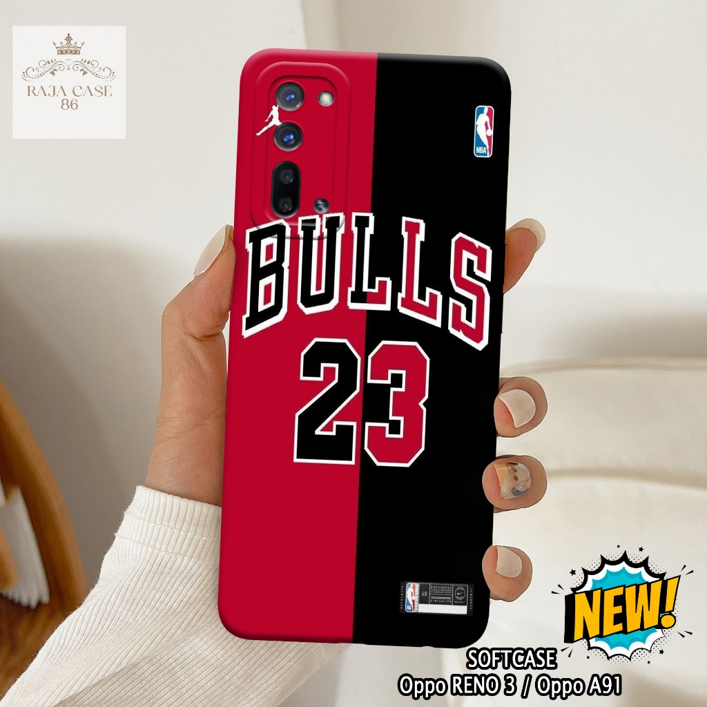 Case Oppo Reno 3 / Oppo A91 - Rajacase - casing Oppo Reno 3 - Motif case Branded - Pelindung handpho