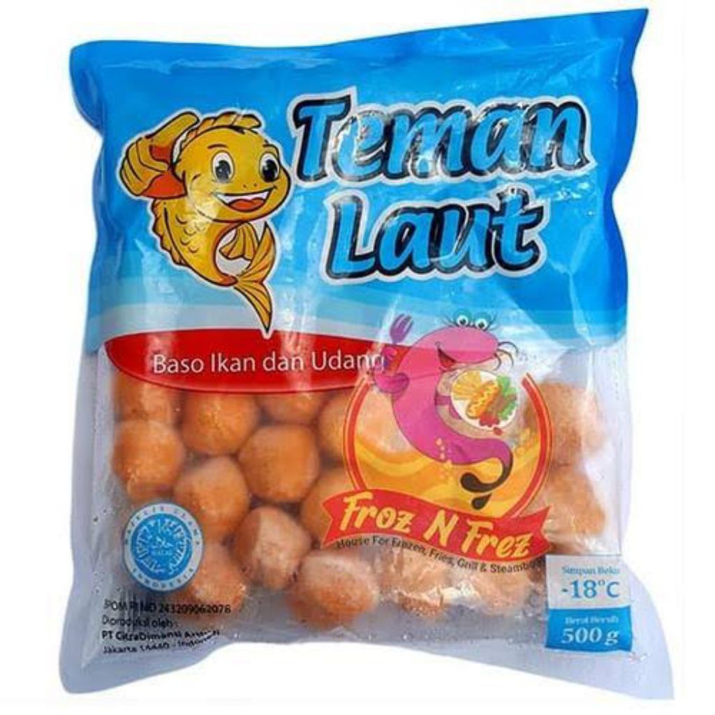 

Cedea TL Bakso Ikan & Udang 500gram