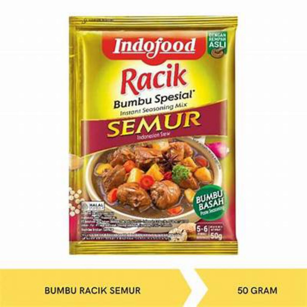 

Indofood Bumbu racik Semur 50 Gr
