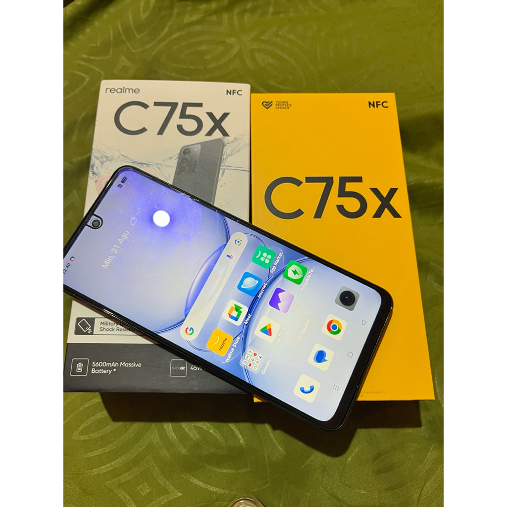 REALME C75X Second Masih Mulus