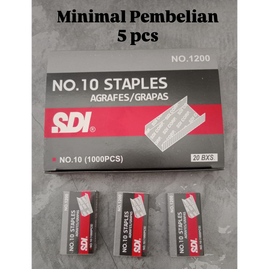 

[1 PCS] Isi Staples SDI No 10