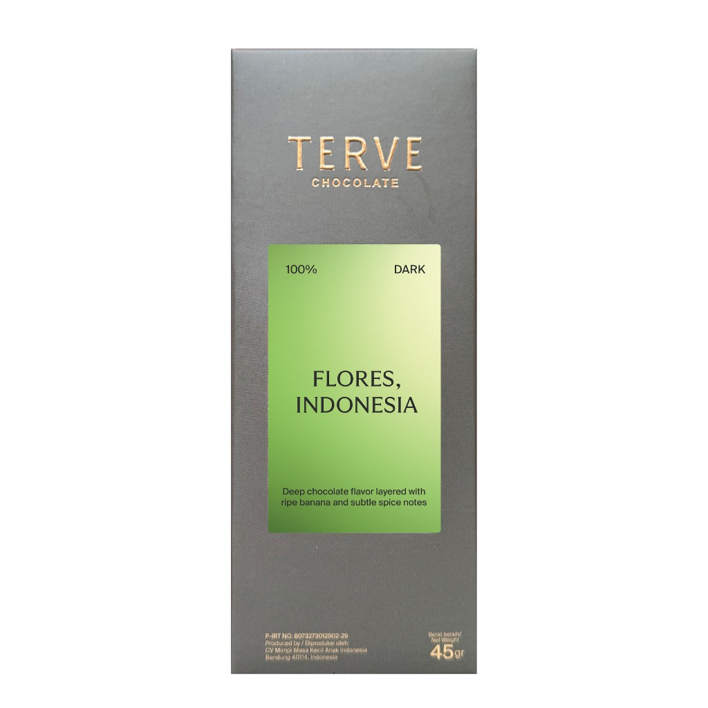 

Terve Dark Chocolate Single Origin Flores