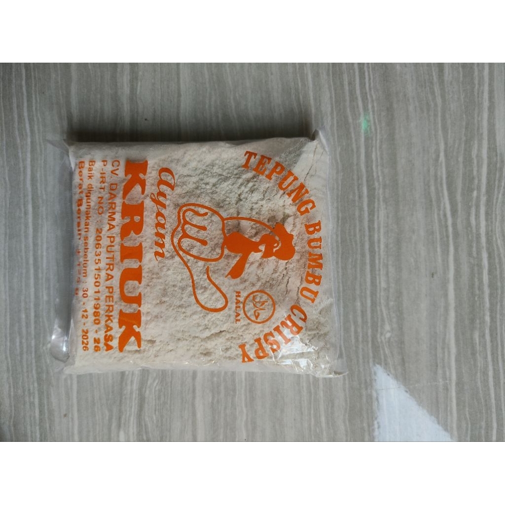 

TepungCrispy/CapayamKriuk/Original125gr/