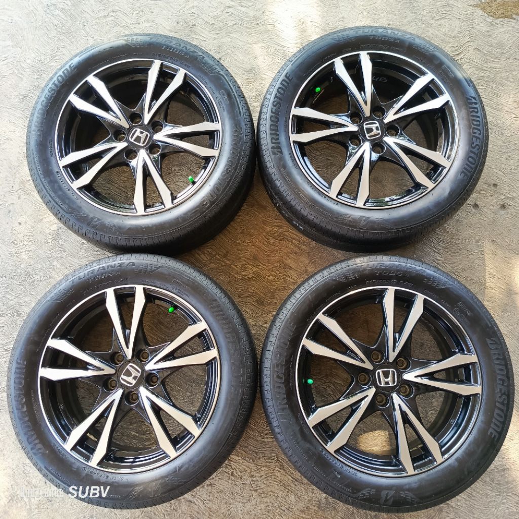 Velg Ori CRZ R17 set Ban Bridgestone Turanza T005