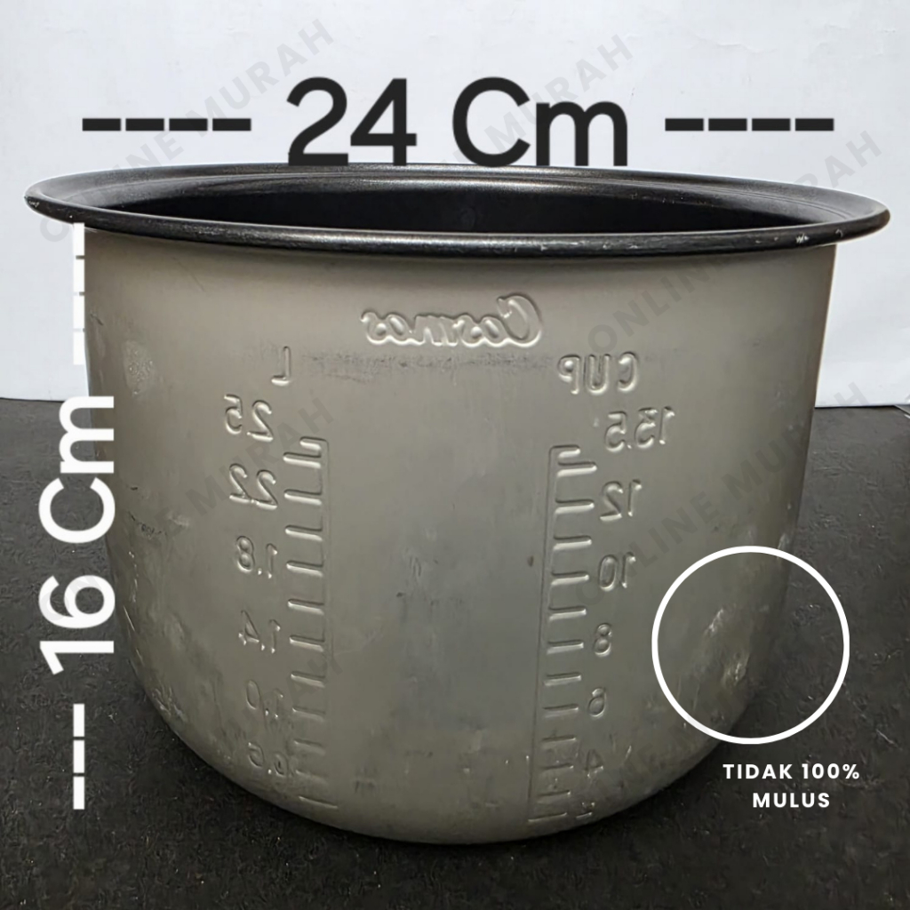 Panci Dalaman Cosmos 2,5 Liter Original CRJ-5508 Anti Lengket