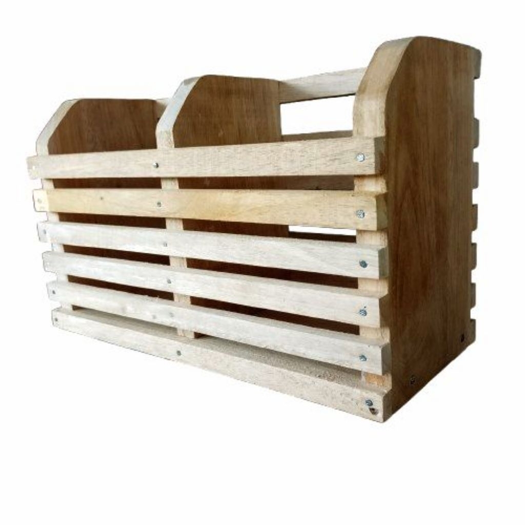 Wadah Sendok Kayu Minimalis | Tempat Sendok Makan Unik & Elegan