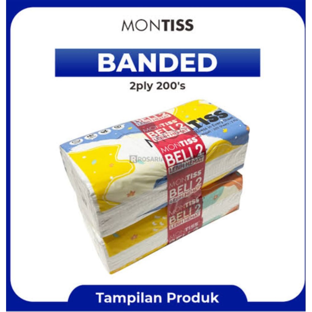 Montiss tissu 200s banded