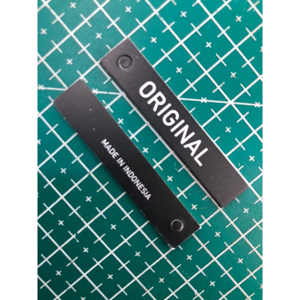 

ORIGINAL BRAND LABEL NAME TAG SUPER PREMIUM TEBAL CO 1x dikirim 1200pcs