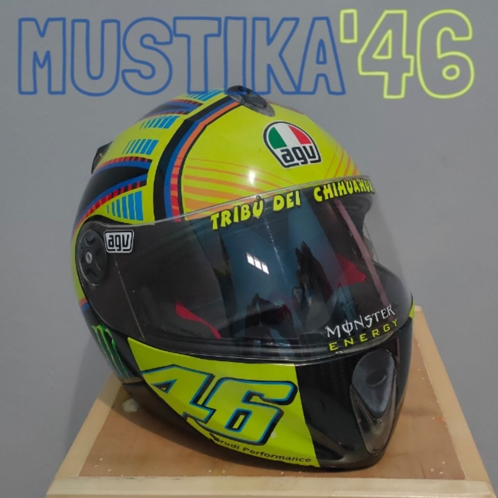 helm kyt motif AGV Valentino Rossi