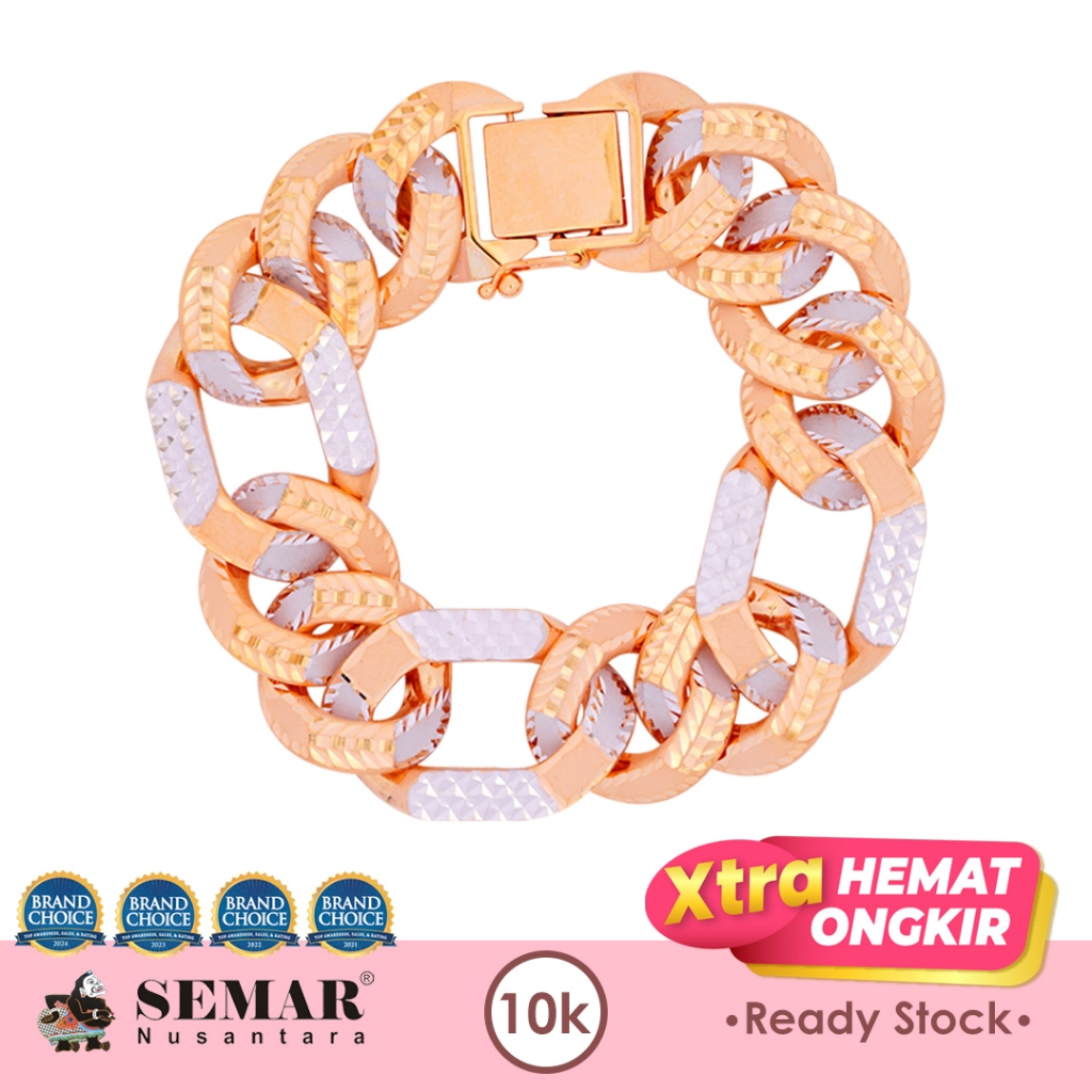 Gelang Emas Kayla Zetana Gold 10K Semar Nusantara