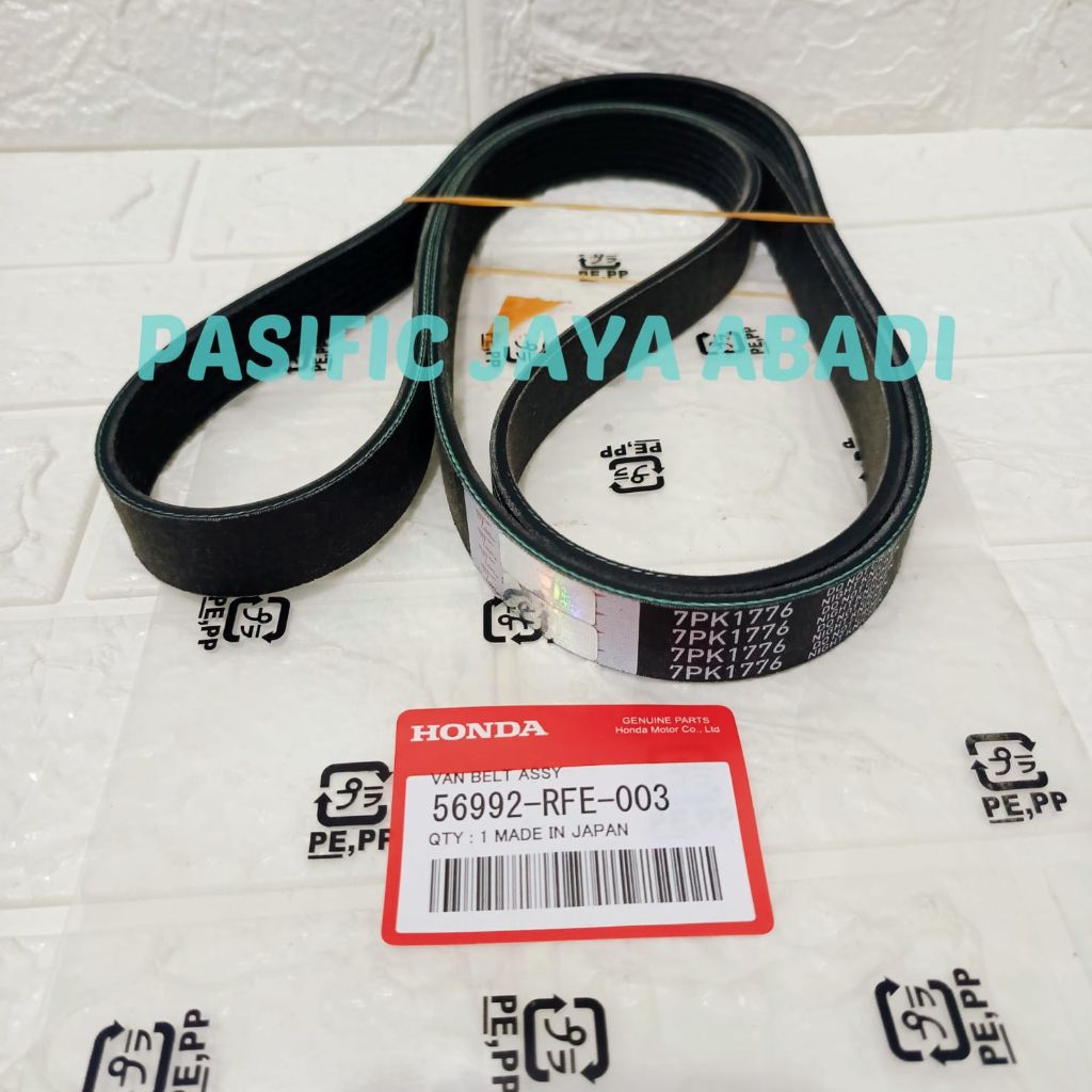 FANBELT VAN BELT TALI KIPAS HONDA ODYSSEY 2004-2008(7PK 1776) ORI