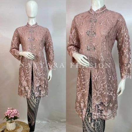 Kebaya Modern  Kebaya Tunik  Setelan Kebaya Brokat  Kebaya Brokat  Kebaya Encim  Tunik Brukat  Gamis