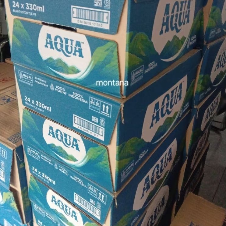 

AQUA AIR MINUM BOTOL 330ML 1 DUS ISI 24PCS