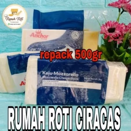 

MOZZARELLA ANCHOR RE PACK 500GR MOZA KEJU GR MOZARELLA BLOK CHEESE NEW ZEELANDIA