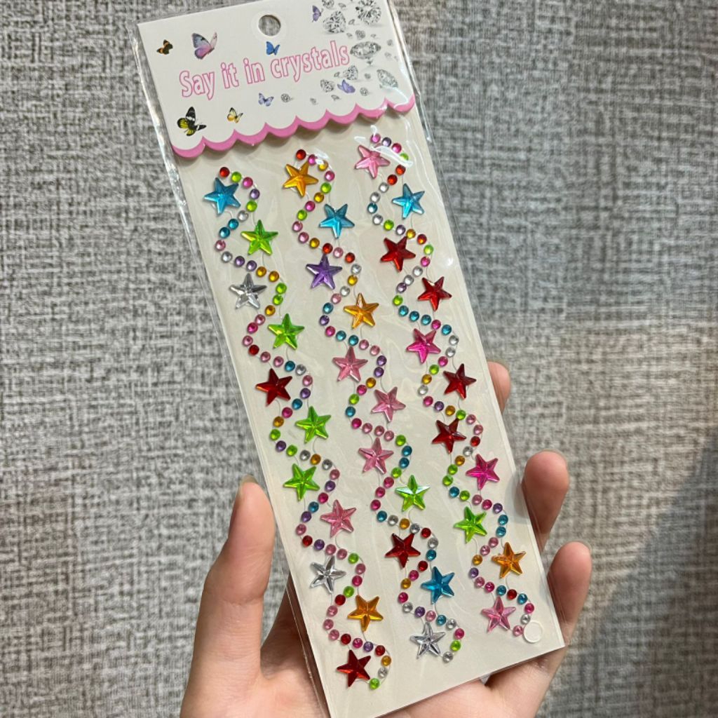 

Stiker Beads Gambar : Hati, Bulat, Bintang, Bunga