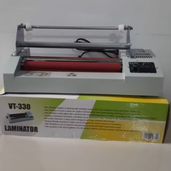 

Mesin Laminasi Laminator Alat laminating Panas Dingin Vtec VT330 Roll A3+ Modifikasi V-TEC VT-330 Modified Laminating Machine 33cm