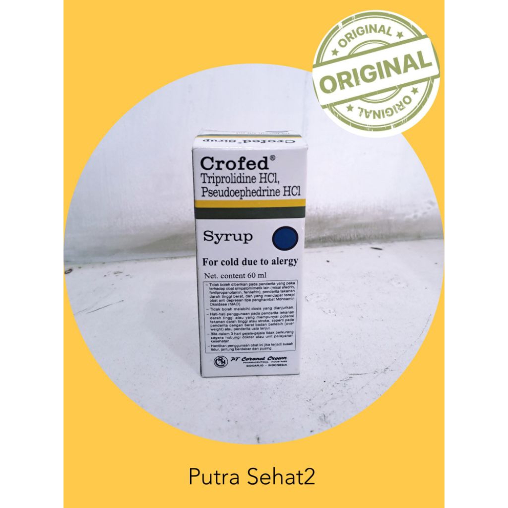 CROFED SYRUP 60ml