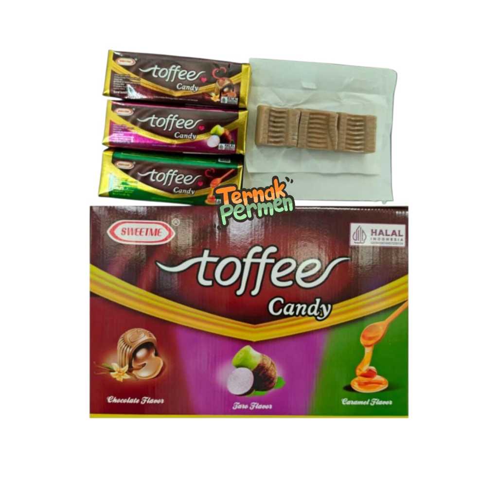 

TOFFEE CANDY ISI 100 PCS