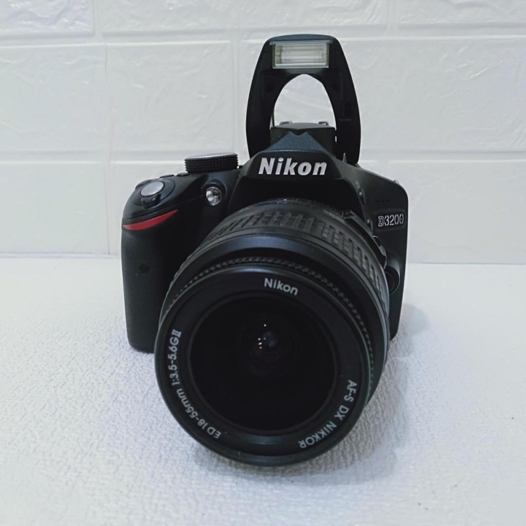 Nikon D3200 lensa nikon DX 18-55mm Kamera Dslr