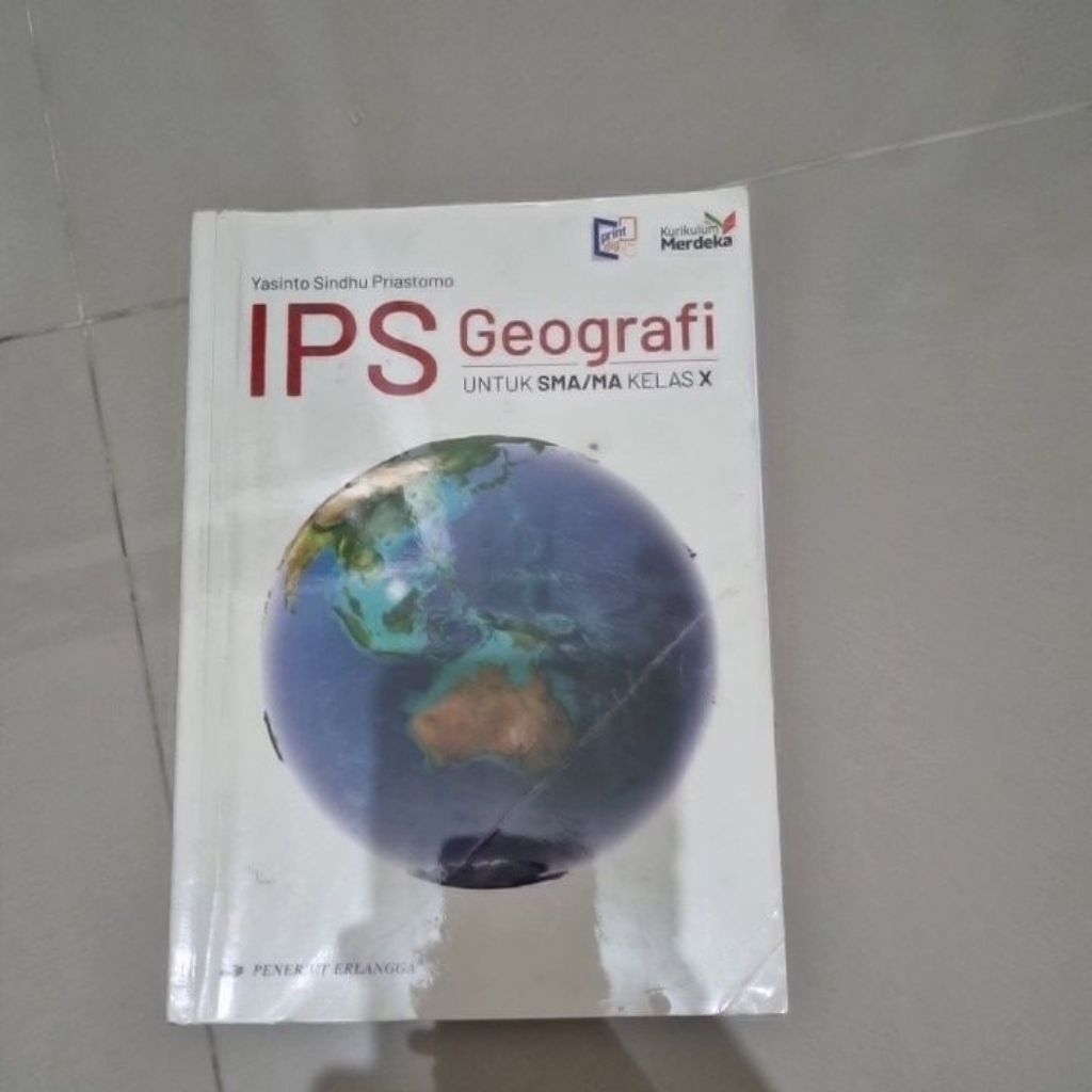 buku erlangga kelas 10 ips geografi