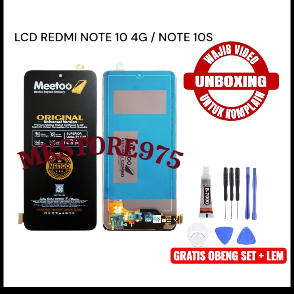 LCD Redmi note 10 4g / redmi note 10S Fullset Lcd + touchscreen
