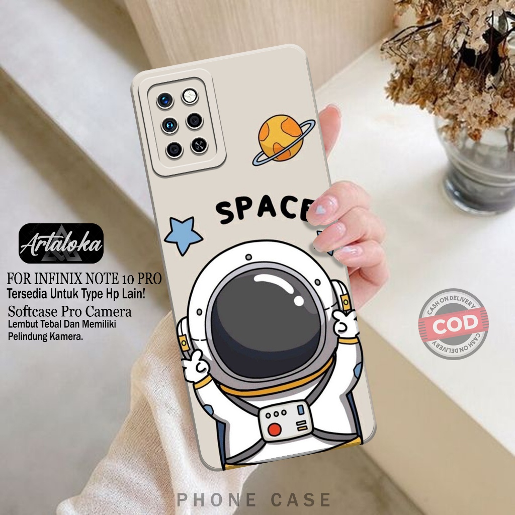 Softcase Hp Infinix Note 10 Pro Fashion Case Astronod Case Infinix Note 10 Pro Silikon TPU Pro Camer